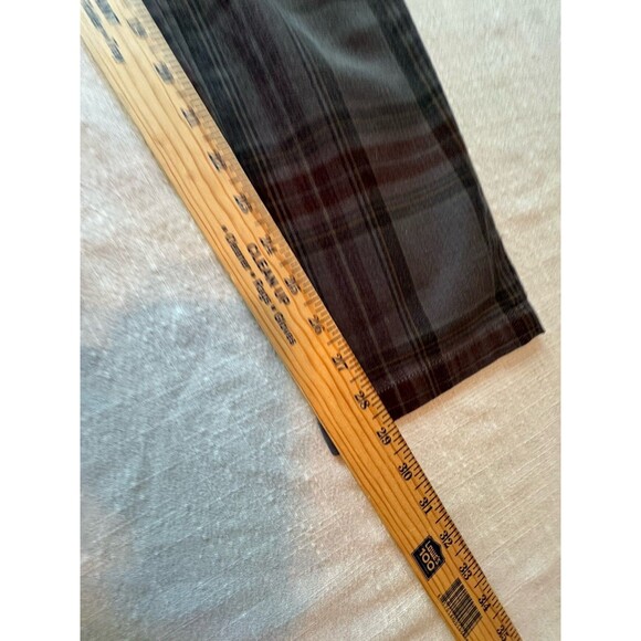 Volcom Frochickie Mid Rise Regular Fit Plaid Chino Pants Womens Size 24 - Picture 12 of 13